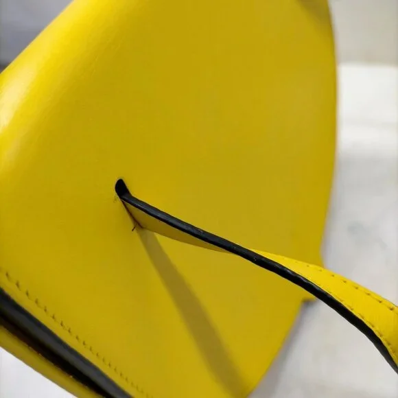 LOEWE Yellow Leather Crossbody Bag mon375-101425